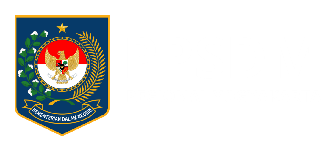 Official emblem logo of Kementerian Dalam Negeri Republik Indonesia with shield and eagle